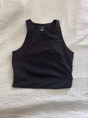 Banana Republic Black Scoop Neck Tank Top
